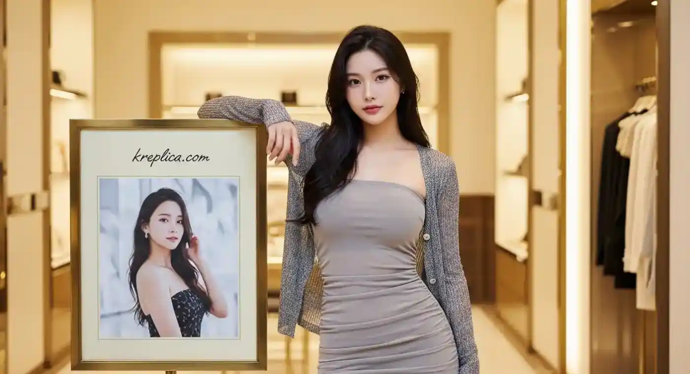 신뢰할 수 있는 레플리카 사이트 선정 기준 이미지 안전한 온라인 쇼핑몰을 찾는 돋보기를 상징하는 이미지